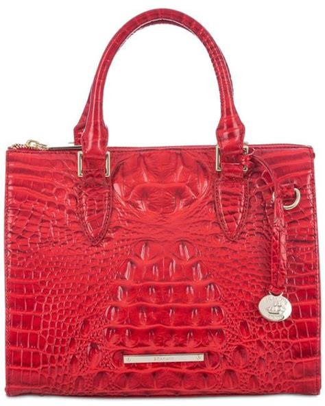 Brahmin Anywhere Convertible Melbourne Embossed Leather Satchel in ...