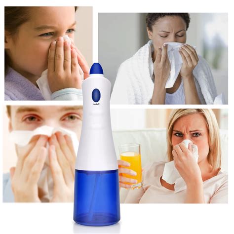 Electric Nasal Irrigator Nose Cleaning Machine Nasal Wash Cleaner for Adults Children Nose ...