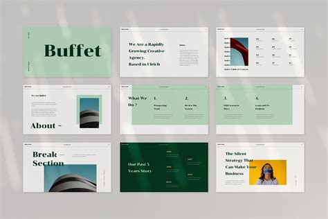 Buffet Presentation on Behance