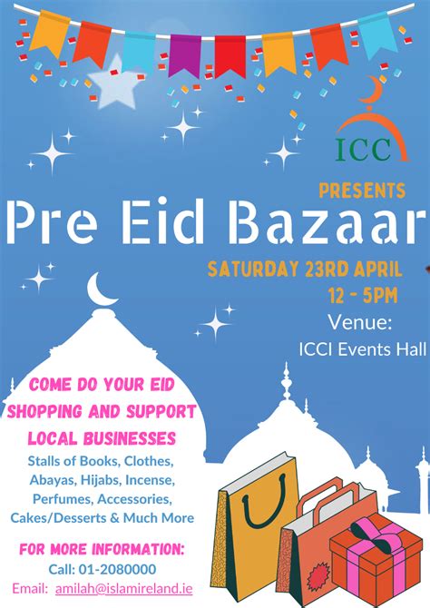 ICCI | Pre Eid Bazaar Saturday 23rd April