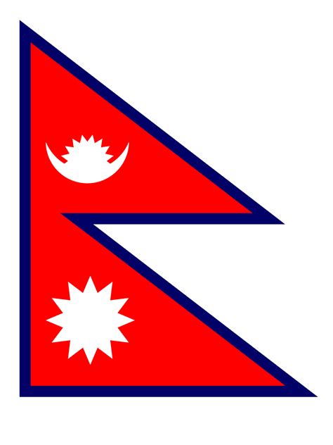 So you want to come to Nepal | Nepal flag, Flag printable, Flag template