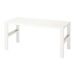 PÅHL desk white 128x58 cm | IKEA Latvija