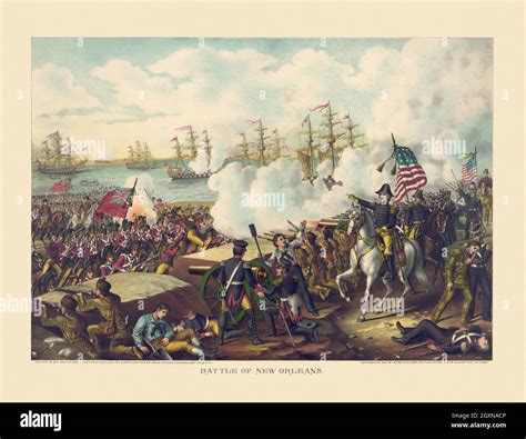 Battle of New Orleans Stock Photo - Alamy