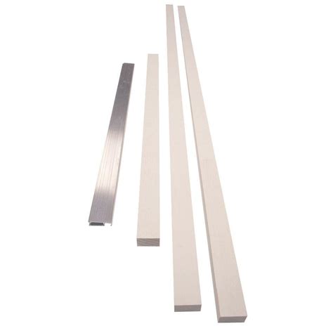 Unbranded 6-9/16 in. Exterior Door Jamb Extension Kit with Mill Sill ...