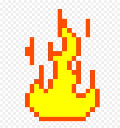 Flame Pixel Art