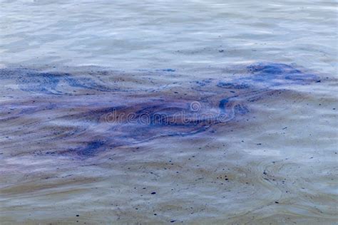 Oil pollution stock photo. Image of industrial, surface - 120221752