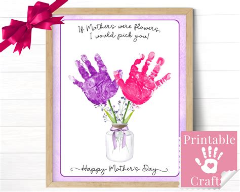 Mothers Day Crafts for Kids Printable Preschool Gift for Mom - Etsy Canada