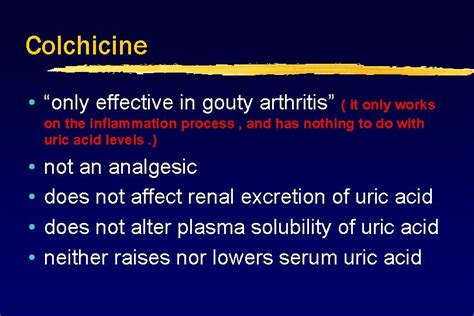 Drug Therapy of Gout What Is Gout A