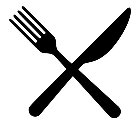 Free Fork And Spoon Silhouette, Download Free Fork And Spoon Silhouette png images, Free ...