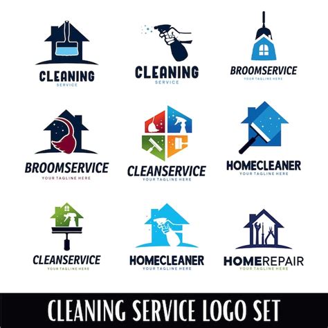 Cleaning Services Logo Templates Free | Lesmyl Scuisine