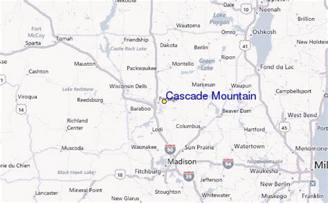 Cascade Mountain Ski Resort Guide, Location Map & Cascade Mountain ski holiday accommodation