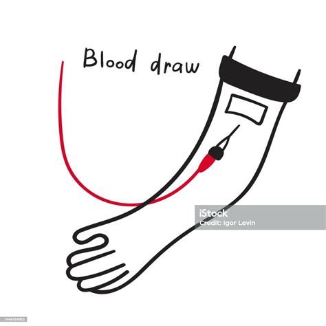 Medizinisches Konzept Blutabnahme Stock Vektor Art und mehr Bilder von Arm - Anatomiebegriff ...