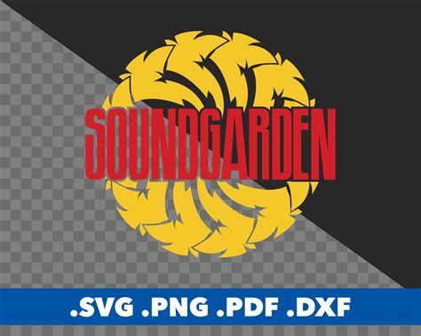 Soundgarden SVG Soundgarden Logo Cricut Cut Files 90s Rock - Etsy