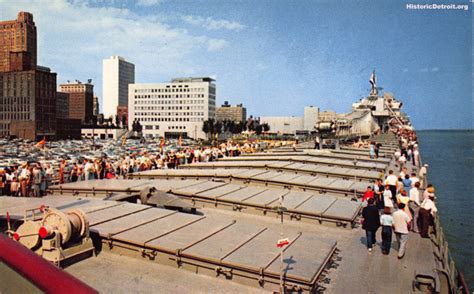 Detroit riverfront | Postcards — Historic Detroit