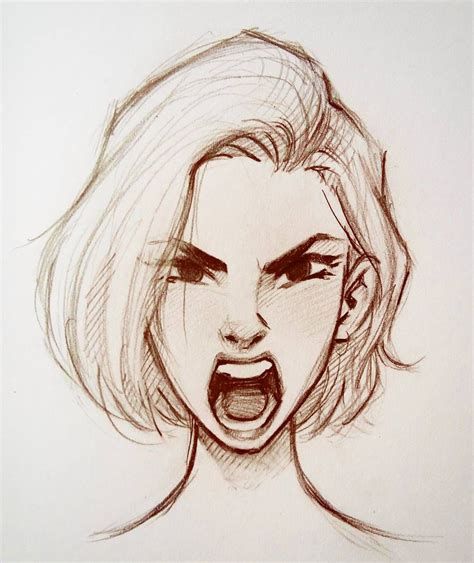 Girl Drawing With Short Hair at Martha Mount blog