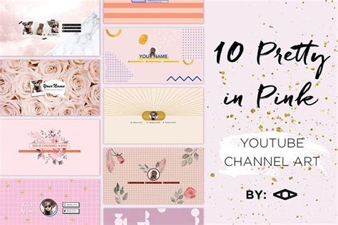 Pretty in Pink Youtube Channel Art | Youtube channel art, Channel art, Pretty in pink