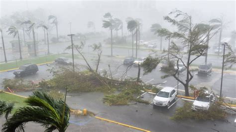 'Screaming' Hurricane Maria makes landfall in Puerto Rico