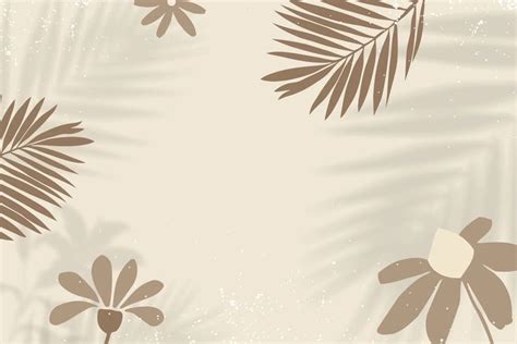 Cream Beige Modern Floral Linktree Background - Templates by Canva | Modern floral, Background ...