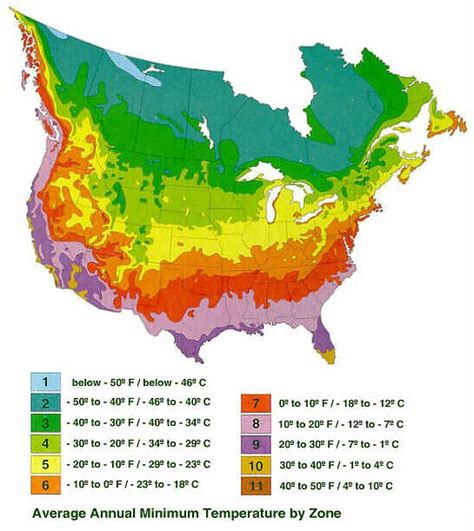 Plant Hardiness Zones - North America | Garden | Pinterest