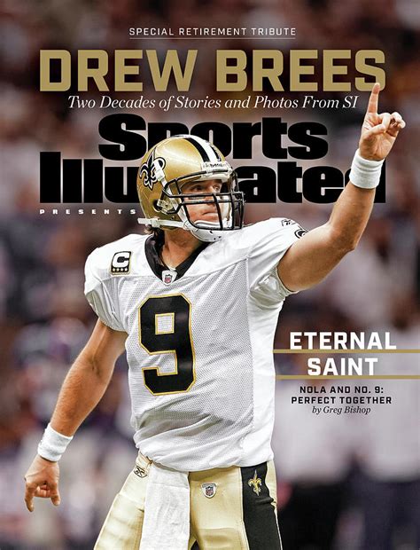 New Orleans Saints Drew Brees, Special Retirement Commemorative Issue ...