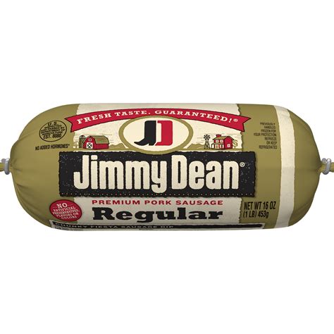 Jimmy Dean® Premium Pork Regular Sausage Roll, 16 oz. - Walmart.com ...