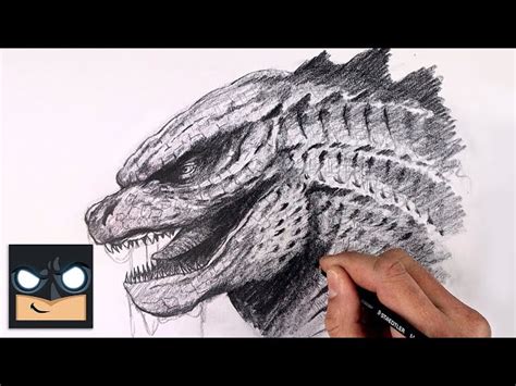 How To Draw Godzilla | Sketch Masterclass #6 - Videos For Kids