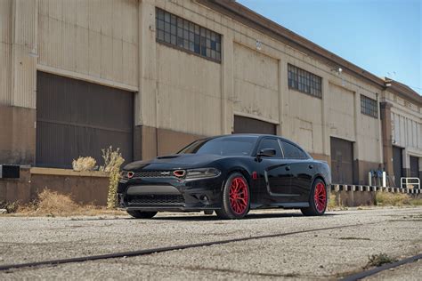 2020 Dodge Charger - Asanti MOGUL - Red | Asanti Wheels