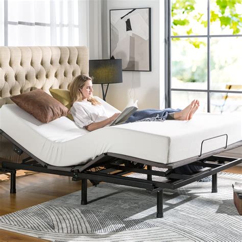 Alwyn Home Kensley Zero Gravity Adjustable Bed with Wireless Remote ...