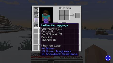 Best Leggings Enchantments In Minecraft - Gamer Tweak