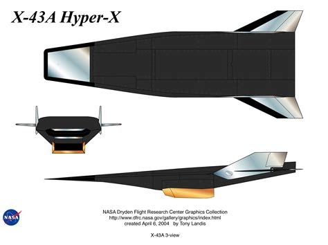 NASA Dryden Hyper-X/X-43A Graphics Collection