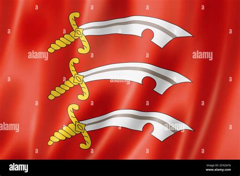 Essex County flag, UK Stock Photo - Alamy