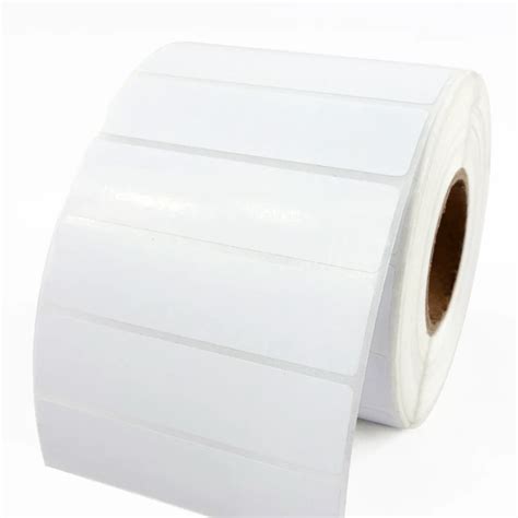 adhesive label roll 80mm x25mm(2000 stickers) for barcode printer-in Stationery Stickers from ...