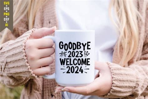 Goodbye 2022 Welcome 2024 Graphic by Creativelab19 · Creative Fabrica