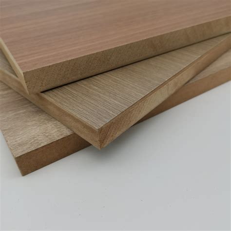 China 18mm Natural Veneer/Melamine Faced MDF/HDF Boards for Furniture for Nigeria - China ...