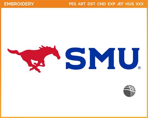 SMU Mustangs - Secondary Logo (2021) - College Sports Embroidery Logo ...