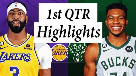 Los Angeles Lakers vs. Milwaukee Bucks Full Highlights 1st QTR | Oct 15 | 2023 NBA Preseason ...