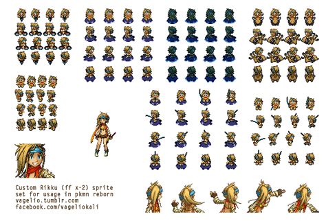 Vagelio - Personalized custom sprites for pokemon reborn