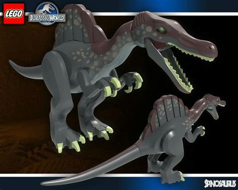 Lego Spinosaurus Lego Jurassic Park, Jurassic World Dinosaur Toys, Jurassic Park World, Dino ...