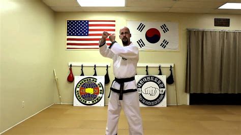 Taekwondo: White Belt Techniques - YouTube