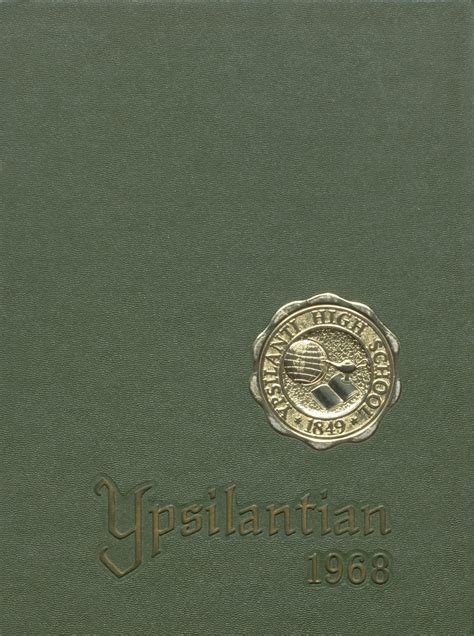 1968 yearbook from Ypsilanti High School from Ypsilanti, Michigan for sale