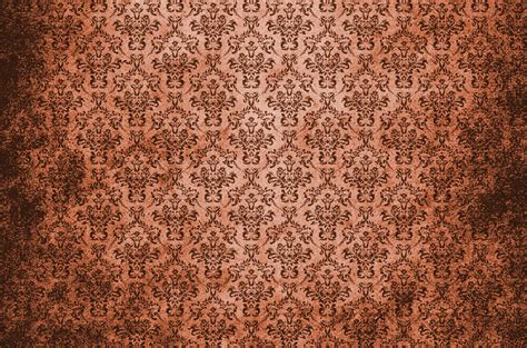 Damask Vintage Background Brown Free Stock Photo - Public Domain Pictures