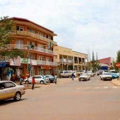 City impressions of the streets in Kigali, Rwanda; paved (left) and ...