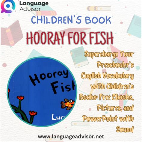 Children's book - Hooray for Fish - Language Advisor