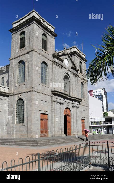 St Louis Cathedral, Port Louis, Mauritius Stock Photo - Alamy