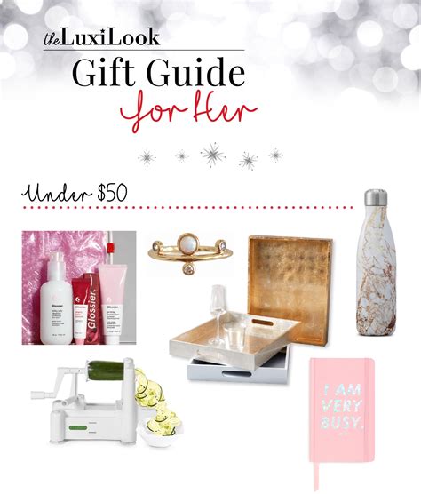 Holiday Gift Guide for Her