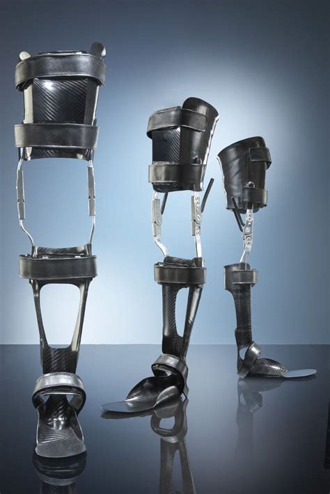 Carbon Fibre KAFO Orthotic Leg Braces: 35% Lighter & Stronger | Ankle ...