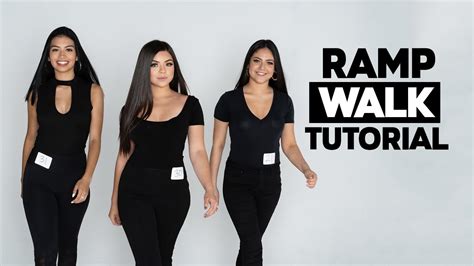 Ramp Walk Tutorial | How To Walk Like A Model - YouTube