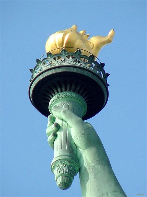 Statue Of Liberty A Symbol Of Freedom - Gets Ready