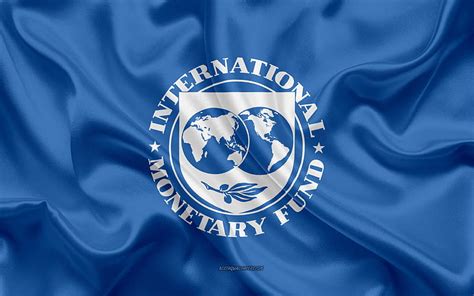 4K free download | Flag of International Monetary Fund, IMF flag silk texture, blue silk flag ...