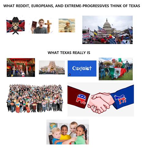 Texas hate vs Actually Texas : r/AmericaBad